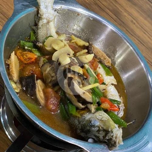 Teri Teri menu AromaSop Seafood, Muara Karang