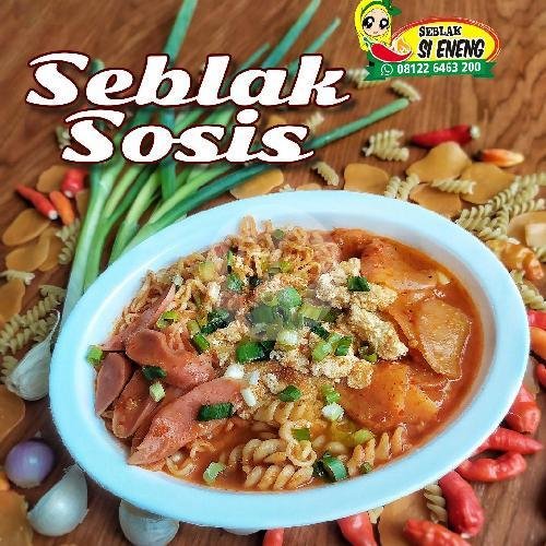 Seblak Sosis + Chikuwa menu Seblak Si Eneng, Manguharjo