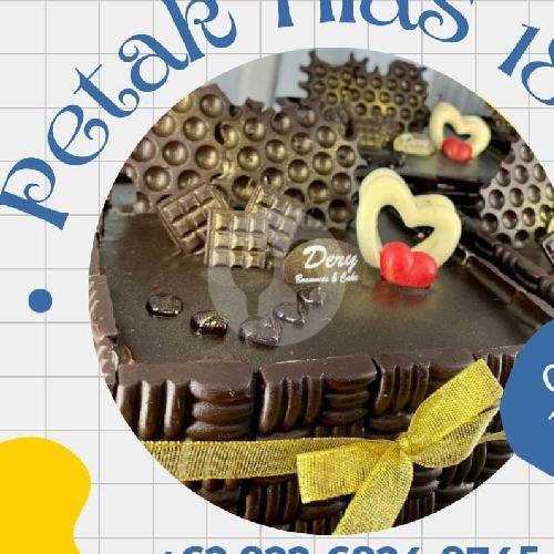 Petak Hias 16x16 Cm menu Dery Brownies, Jhoni Anwar