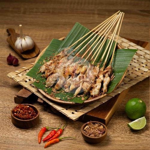 Sate Asin Wijen menu Sate Asin Garuda, Kedungsari