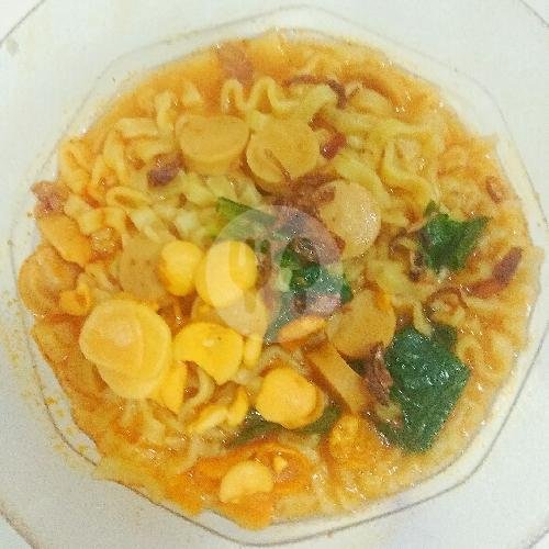 Mie Spaghetti Sosis menu Ayam Geprek Mantul Chaka, Palur