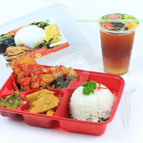 Nasi Rendang menu Rumah Makan Restu Mande (Masakan Padang), Katamso