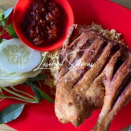 Nasi Puyuh Kremes menu Lesehan Selaras, Sawitsari