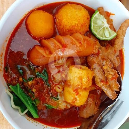 Wonton Kuah menu Seblak Mama Nona Pasuruan, Rajawali II