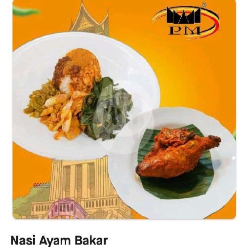 Ayam Bakar menu RM Putra Minang Group Cirendeu, Ciputat Timur