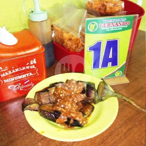 Terong Bali menu Warung Makan Fernando, Kiaracondong