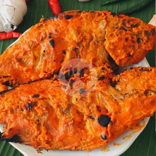 Nasi Bawal Bakar menu RM Putri Minang, Meruya