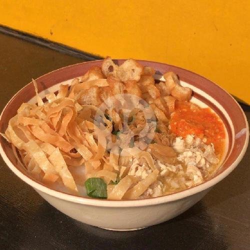 Bubur Ayam Kota Jumbo Kuning Telur Ayam menu Bubur Ayam Kota Ibu Ninik, Ciputat