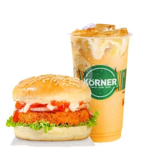 KEBAB CRISPY CHICKEN + ES KOPI SUSU GULA AREN menu Circle K, Ragunan Karang Pola