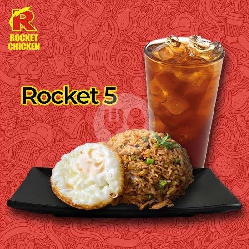 Rocket 6 menu Rocket Chicken, Samanhudi