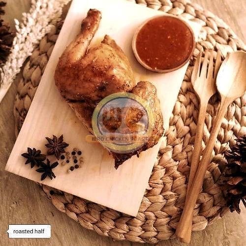 Half Chicken + 2 Nasi Mentega menu Ibro Chicken Roasted, Permata Cimahi