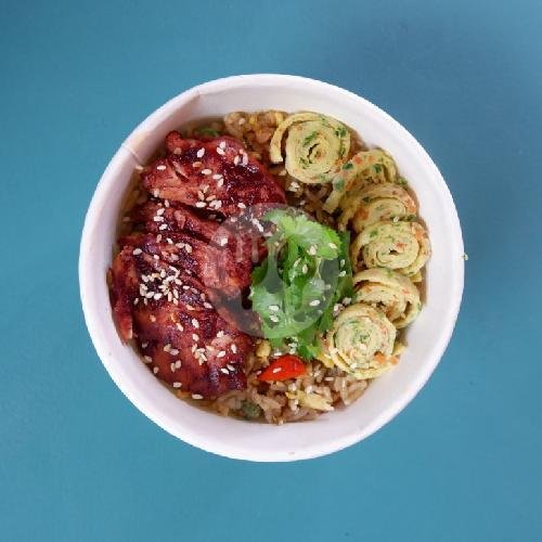 Tofu Kailan Rice Bowl menu Raohe Noodle
