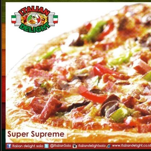 Super Supreme Medium menu Italian Delight, Dr. Radjiman