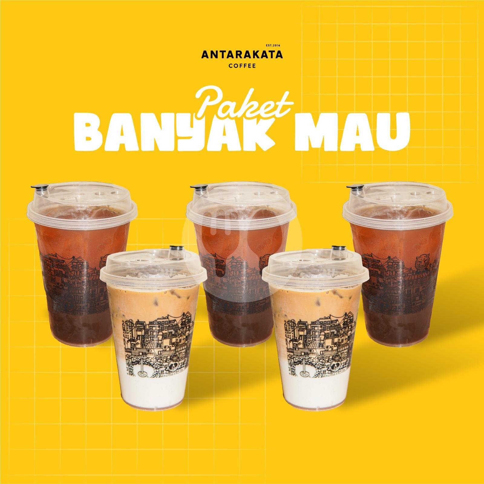 TAKE 5 AMERICANO menu Antarakata Coffee, Majapahit