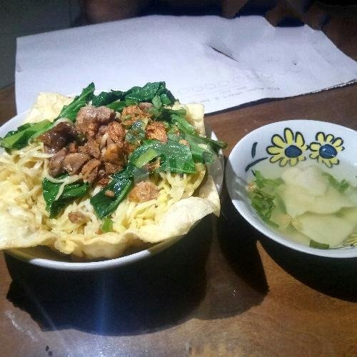 Mie Ayam Bakso menu Mie Ayam Pangsit Pak Gun, Samirono