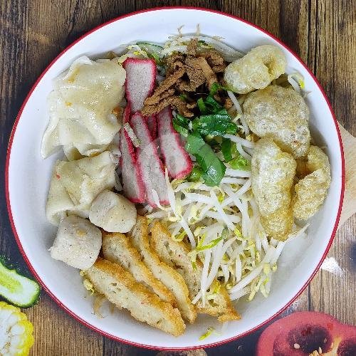 Nasi Putih menu bakmie Singkawang Aang 51 Krendang