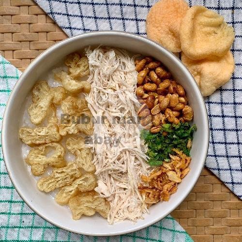 Bubur Ayam biasa menu Bubur Ayam Mang Abay, Bojongsoang