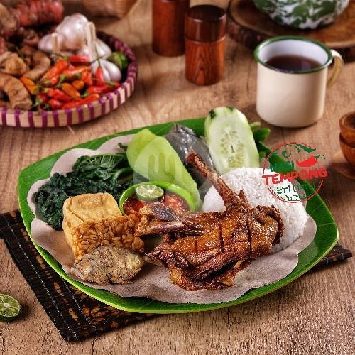 NT. Empal Goreng menu Nasi Tempong Sri Dewi, Ruko San Antonio