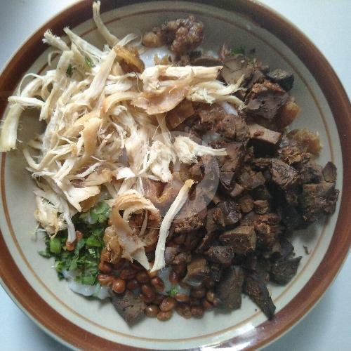 Bubur Ayam Ampela menu Bubur Ayam Mang Jecky, Geger Arum