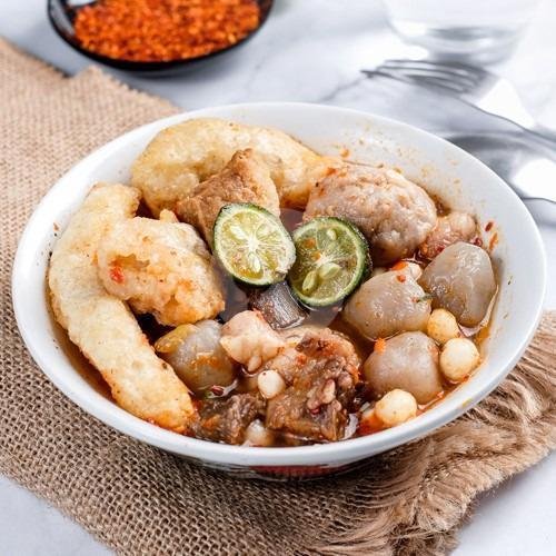 Paket Mantul C - Baso Aci Tulang Rangu Kaldu + Lychee Yakult menu Baso Aci Jomblo, Bagusrangin