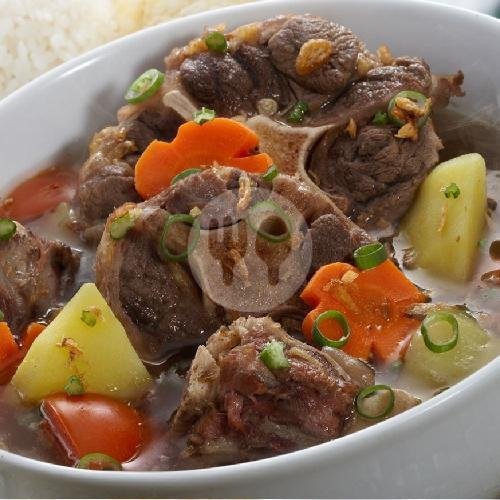 Sop Buntut menu Soto Jakarta Mas Hari