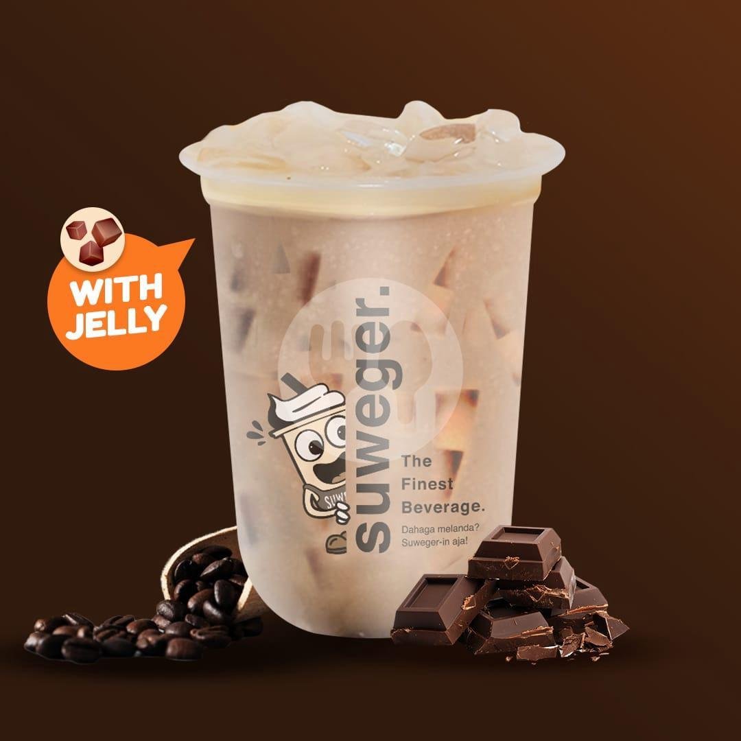 Ice Peach Tea menu Suweger Ketintang, Wonokromo