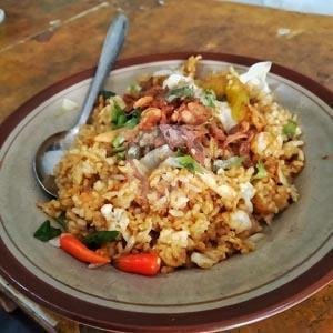 Nasi Mawut menu Angkringan Dan Bakmi Jawa Lek Dul, Puspa Kencana