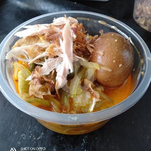 Lontong SAYUR menu Bubur Ayam & Lontong Sayur Nirwana, Ngesrep Timur 5