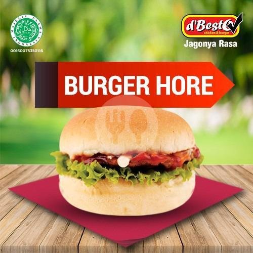 Burger Reguler menu DbestO, Pondok Kacang