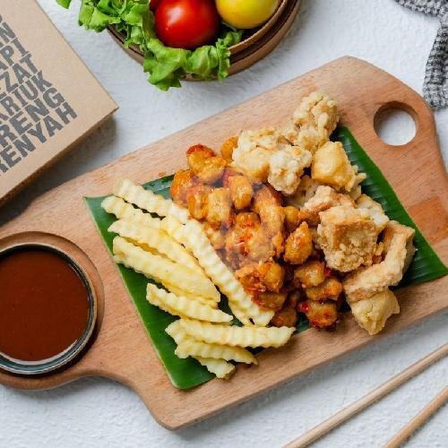 Kentang menu BAGOR LENGKO pujasera Kalimantan