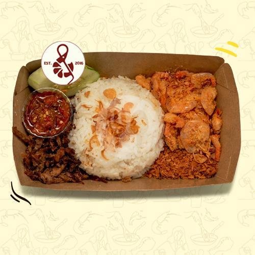 Udang Crispy 100gr menu Kedai Nyali, Rungkut