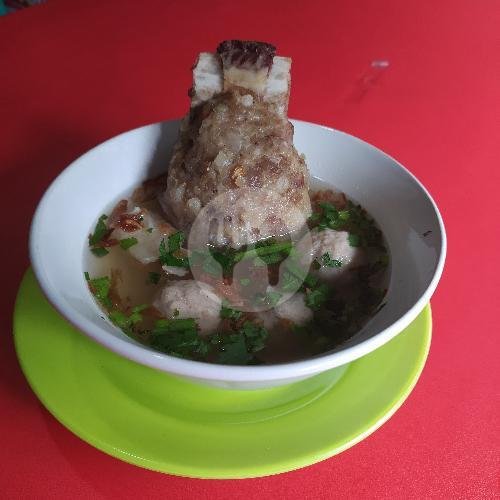 Bakso Telor menu Bakso Rudal & Mie Ayam Bersemi, Kuningan