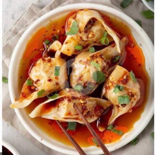 Pangsit Kuah Chili Oil menu Warung Seblak Yummy