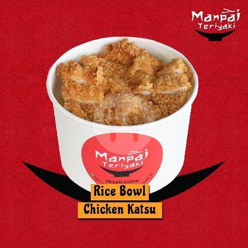 Rice Bowl Chicken Katsu Teriyaki menu Manpai Teriyaki, Condet