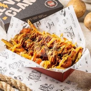 Loaded Chicken Fries (Large) menu ELEVEN CLAN BURGER, Oro-oro Dowo