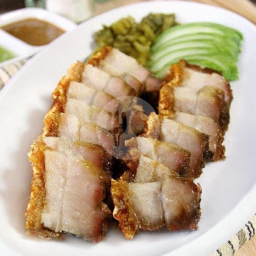 Ayam 1/4 menu Nasi Akwang - Nasi Campur Pontianak, Kelapa Gading