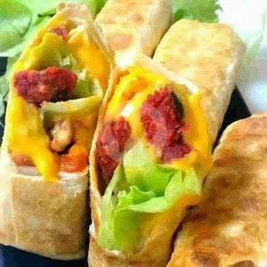Sosis Bakar Double BBQ ( sedang ) menu Kebab Djakwir ( Burger, Sosis Bakar, Hot Dog ), Mutiara Raya
