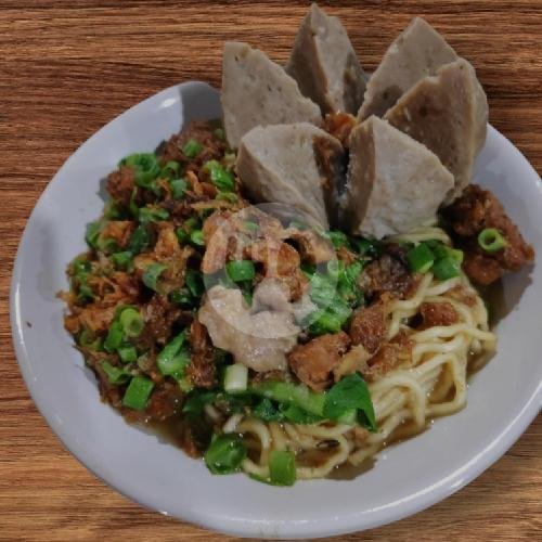 Mie Ayam Pangsit + Bakso Besar + Bakso Kecil menu Mie Ayam Moro Rasa, Permata Tanimulya