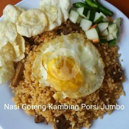 Nasi Goreng Kambing Porsi Jumbo + Telor menu Nasi Goreng Kambing Pak Gito, Langensari