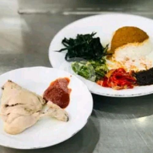 Nasi Ayam Pop menu RM Putra Minang Group Cirendeu, Ciputat Timur