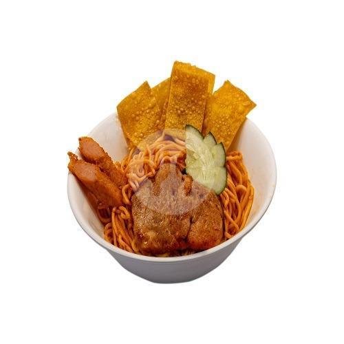 Mie Ayam Panggang Sambel Geprek menu YamMie Hotplate, Istana Plaza