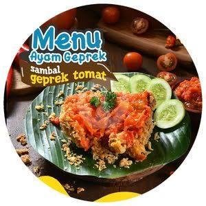 Nasi Ayam Geprek Keju menu Ayam Geprek Cinta, Lawang