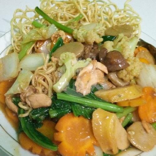 Telor Dadar menu Warung Ijo Pak Djoko, Pacar Kembang