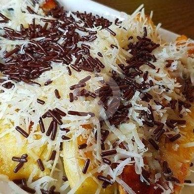 Pisang Bakar Keju Coklat (LARGE) menu Roti Bakar Dan Pisang Bakar Pandan Wangi, Harjamukti
