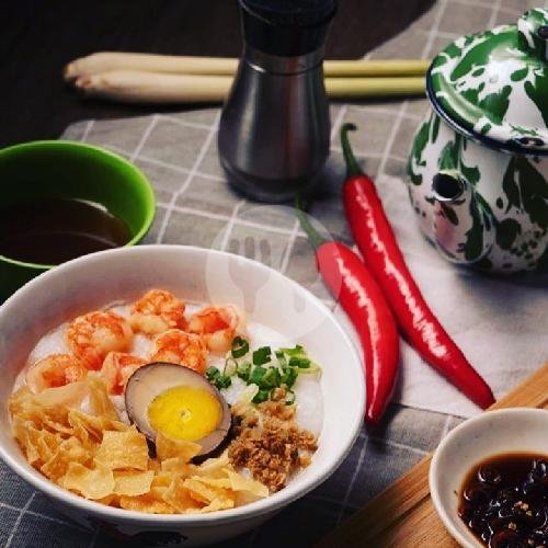 Bubur 2 Rasa Biasa menu Kedai Bubur Semawis, Puri Anjasmoro