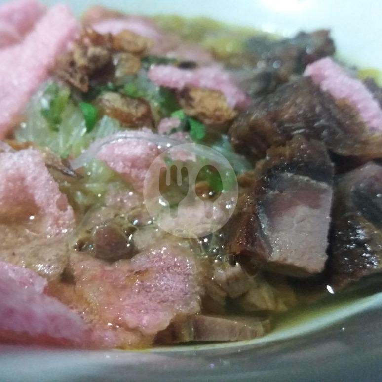 Soto Padang menu Sate Padang Mak Adjat, Gunung Sahari