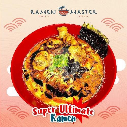 Super Ultimate Ramen Chicken Chashu Karaage menu Ramen Master, Klojen