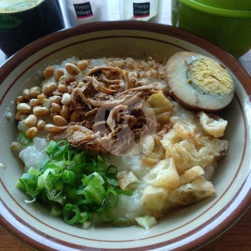 Bubur Ayam Ati Ampela menu Bubur Ayam Karomah