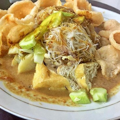 Ketoprak Lontong menu Gado gado Ibu Yanti, Cipinang Cempedak