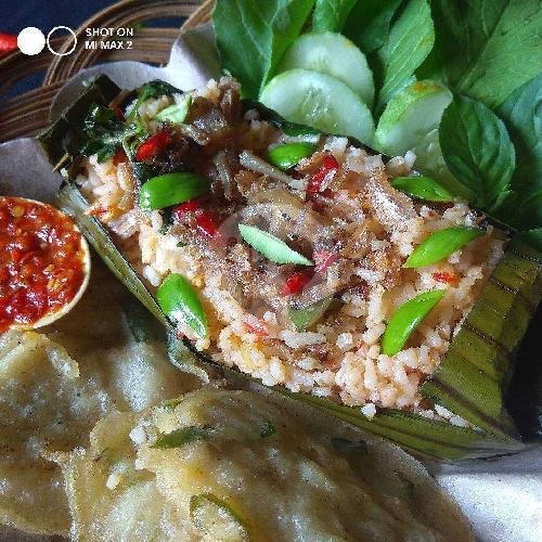 Nasi Bakar Isi Cumi-Cumi menu Nasi Bakar Mantoel, Tamansari Tasik